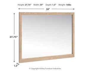 Cielden - Bedroom Mirror - Tan