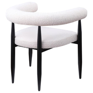 Dunmore - Boucle Upholstered Dining Arm Chair (Set of 2)