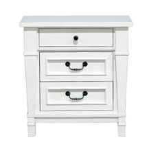 Stoney Creek - 3 Drawer Nightstand - White