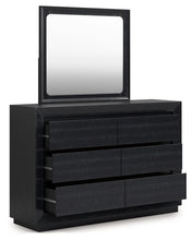 Londer - Black - Dresser And Mirror