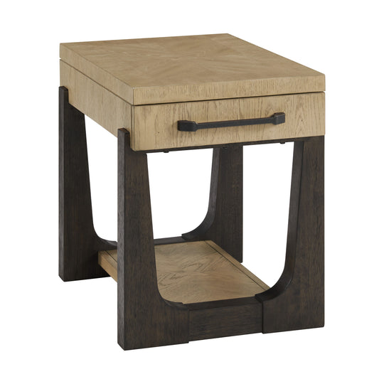 Sutton Place - Chairside Table - Caramel / Cocoa