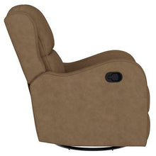 Henry - Recliner With Manual Swivel And Glider - Teak