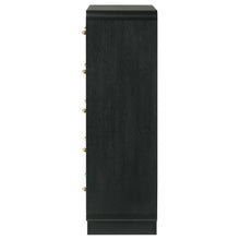Cavelle - 5-Drawer Chest Of Drawers - Black