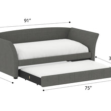 Vienna - Daybed With Trundle - Italian Gray
