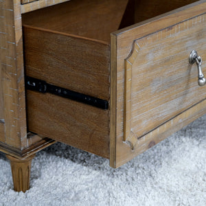 Interlude - 2 Drawers Nightstand - Light Brown