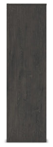 Fraluna - Charcoal - Five Drawer Chest