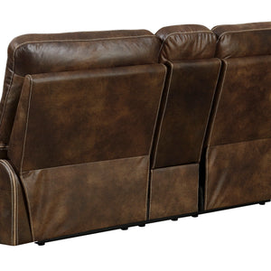 Jessie James - Loveseat - Chocolate Brown