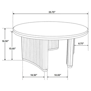 Adina - Round Wood Table
