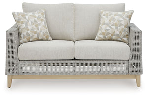 Seton Creek - Gray - 4 Pc. - Lounge Set