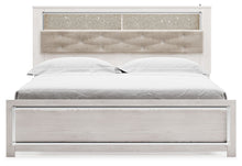 Altyra - White - King Bookcase Panel Bed