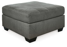 Pitkin - Oversized Accent Ottoman - Slate