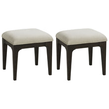 Sutton Place - Upholstered Stools (Set of 2) - Cocoa