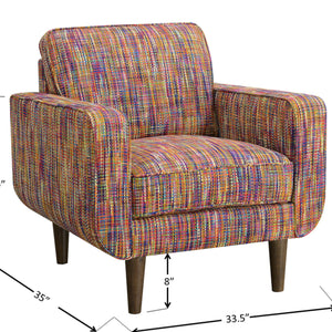 Jax - Accent Chair - Festive Multicolor