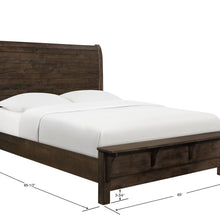Ashton Hills - Queen Bed - Ash Brown