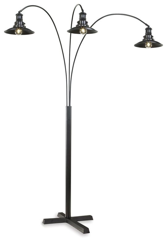 Sheriel - Metal Arc Lamp  - Black