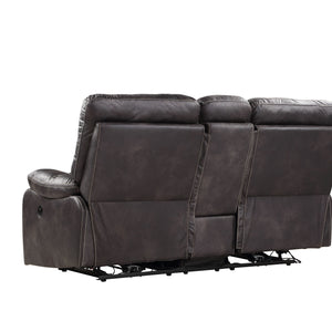 Jessie James - Power Loveseat - Dark Graphite