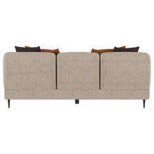 Jade - Chenille Upholstered Modern Track Arm Sofa