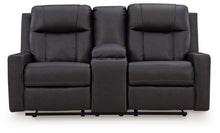 Mackmenville - Double Reclining Loveseat With Console