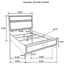 Miranda - Upholstered Panel Bed