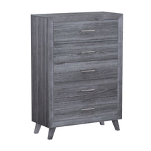 Rappa - 5-Drawer Wood Dresser - Warm Gray
