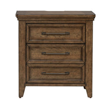 Carolina Park - Nightstand With Charging Station - Brown
