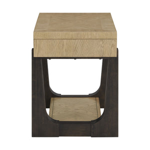 Sutton Place - Chairside Table - Caramel / Cocoa