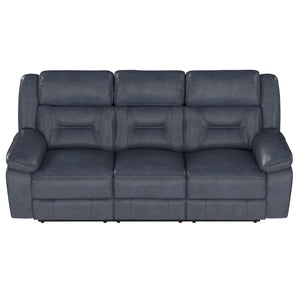 Declan - Reclining Sofa - Naval Blue