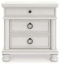 Rowlenstown - Three Drawer Night Stand