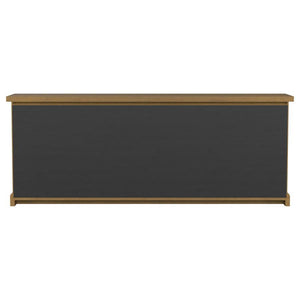 Florence - 4 Door Dining Sideboard Buffet Cabinet - Rustic Honey