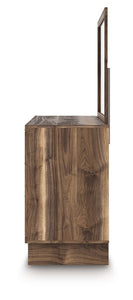 Chirason - Brown - Dresser And Mirror