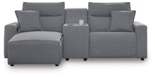 Modmax II - Reclining Sectional - Salt And Pepper