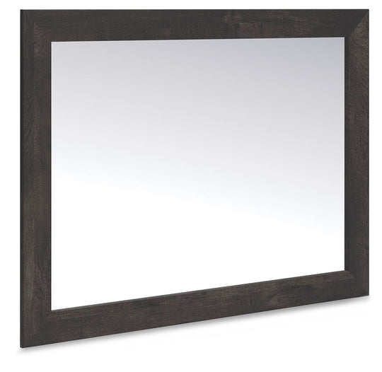 Hollivern - Bedroom Mirror - Dark Gray