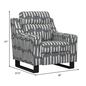 Teagan - Dual Power Recliner - Hashmark