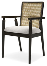 Galliden - Dining Upholstered Arm Chair (Set of 2) - Black