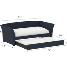 Vienna - Daybed With Trundle - Blue Dusk