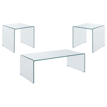 Ripley - Bent Glass Coffee And End Table Set