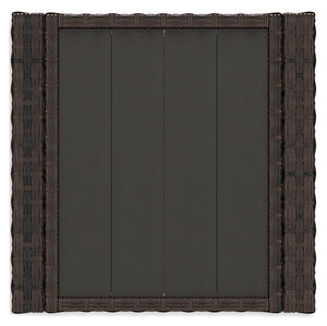 Windglow - Brown - Square End Table