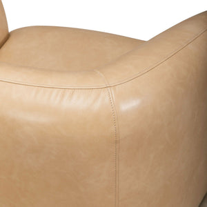Donovan - Upholstered Swivel Accent Chair - Tan