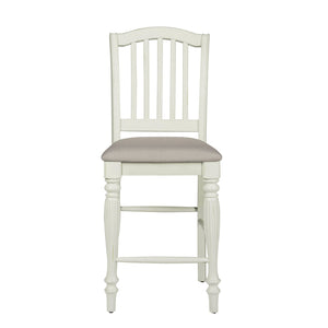 Cumberland Creek - Slat Back Counter Chair (RTA) - Nutmeg / Buttermilk