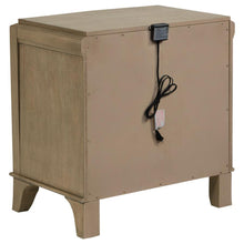 Revello - 2-Drawer Nightstand Bedside Table - Washed Mango
