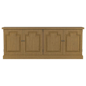 Florence - 4 Door Dining Sideboard Buffet Cabinet - Rustic Honey