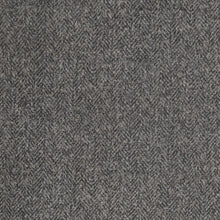 Berlin - Double Chaise Sectional - Gray Herringbone & Sanded Microfiber