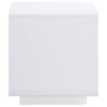 Paseo - Square End Side Table - White High Gloss