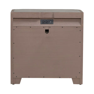 South Bend - Nightstand With Charging Station - Brown