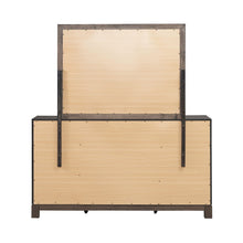 Modern Edge - Dresser & Mirror - Brown