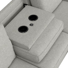 Dawson - Reconfigurable Chaise Sectional - Pebble Gray