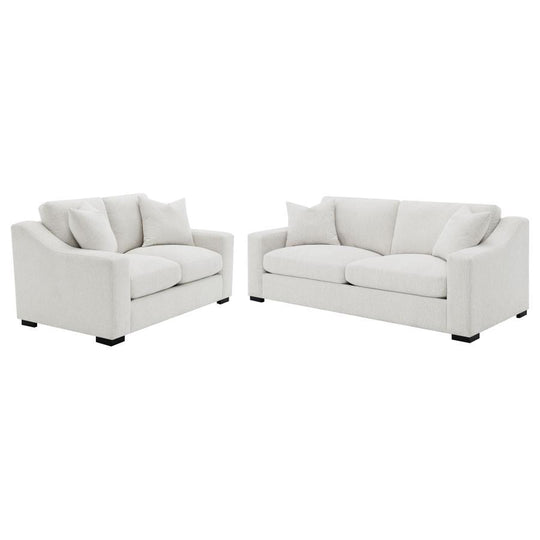 Ashlyn - Upholstered Track Arm Sofa Set