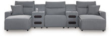Modmax II - Reclining Sectional - Salt And Pepper
