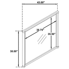Gracemont - Dresser Mirror - White