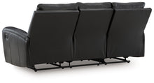 Glossmore - Reclining Sofa - Black